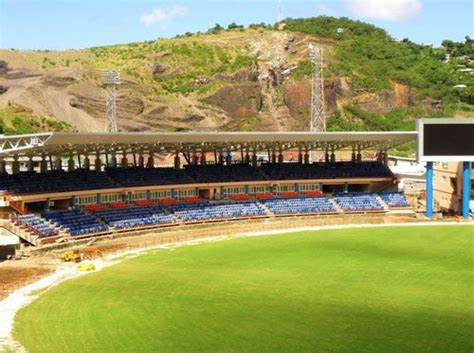 A general view of Grenada's National Stadium as the World Cup approaches | ESPNcricinfo.com