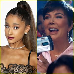 Ariana Grande Loves That Kris Jenner Can’t Stop Saying ‘Thank U, Next ...