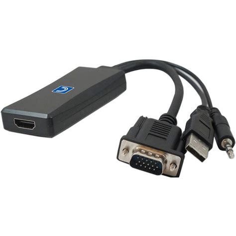 Comprehensive VGA to HDMI Converter Adapter with Audio