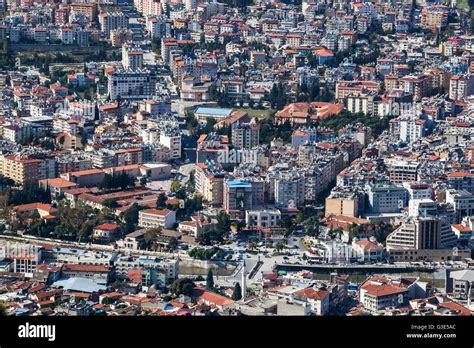 Cityscape of the modern city of Antakya; Antakya, Turkey Stock Photo ...