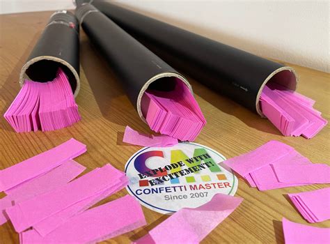 Pink Confetti Cannon – Confetti Master