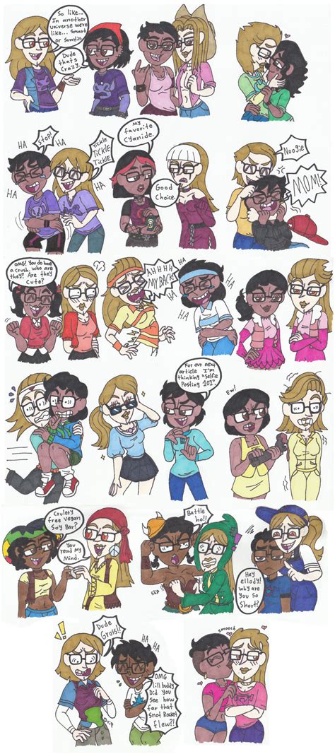 Total Drama RR Team Swap AU - Ellody and Mary by Abridgedfoamy on DeviantArt