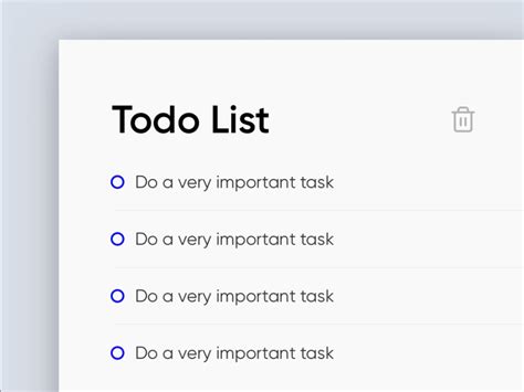 To-do List Interaction UI Animation by Faizur. on Dribbble