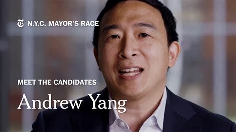 Andrew Yang on Why He Wants to Be Mayor of New York City - The New York Times