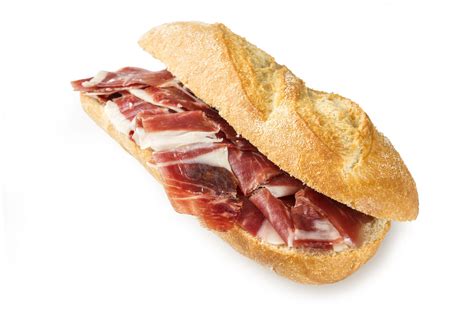 Bocadillo de Jamón Ibérico - Mini Market Formentera