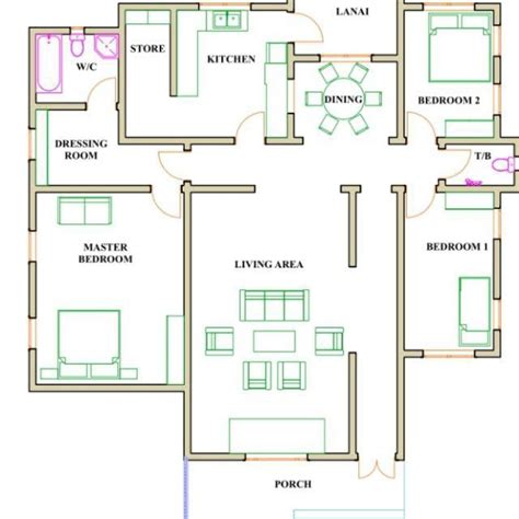 A 3 Bedroom House Plan In Kenya ~ 26+ 4 Bedroom House Plan Kenya 29C in ...