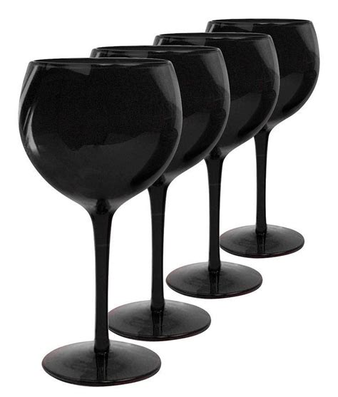 Black Wine Glasses : r/ColorBlack