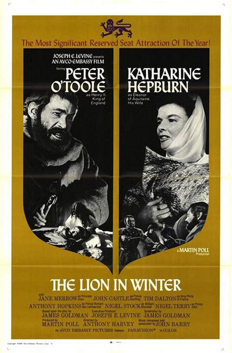 The Lion in Winter (1968) Poster #4 - Trailer Addict