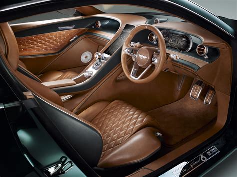 Bentley EXP 10 Speed 6 concept - interior