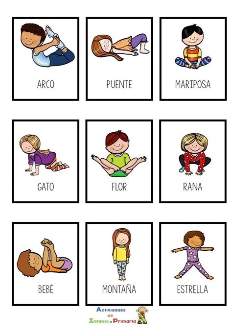 Pin en Yoga infantil