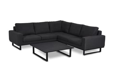 Ethos 2 Seat Sofa With Square Coffee Table - Maze