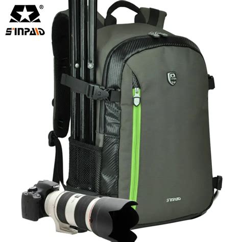 SINPAID Waterproof Digital DSLR Camera Video Backpack with Rain Cover ...