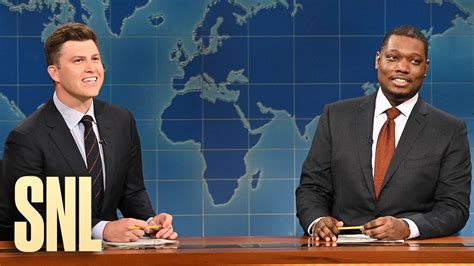 Weekend Update: Colin Jost and Michael Che Swap Jokes for Season 46 Finale - SNL - YouTube