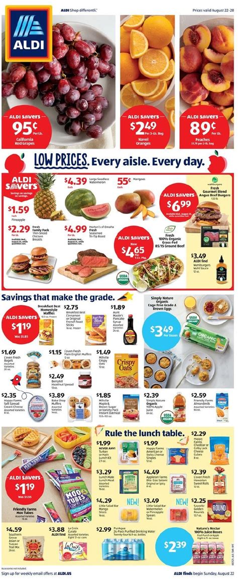 ALDI Weekly Ad Aug 22 - 28, 2021 - WeeklyAds2