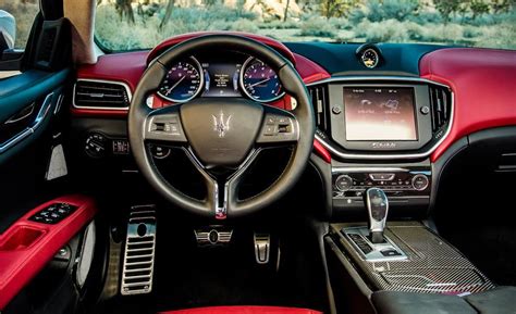 Maserati Ghibli Red Interior