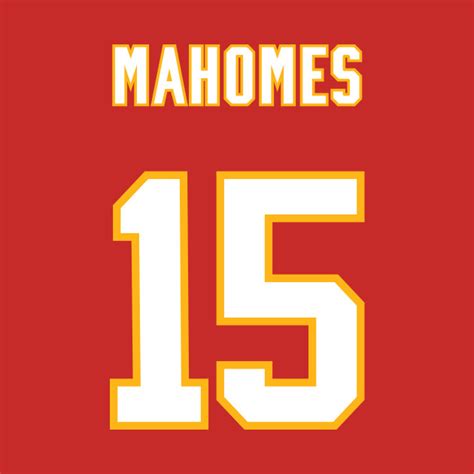 Pat Mahomes Jersey (front & back) - Pat Mahomes Jersey - T-Shirt ...