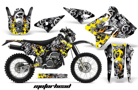 Suzuki DRZ 400 Plastic Tank 2000-2018 Graphics Kit