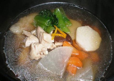 Simple Chicken Ozoni (Mochi Soup) (Kanto Style) Recipe by cookpad.japan - Cookpad