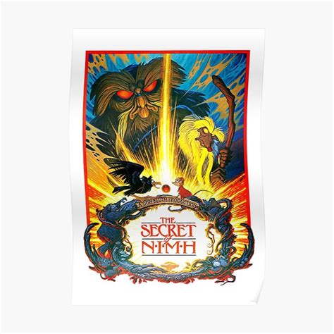 "The Secret of Nimh" Poster for Sale by BMS320 | Redbubble