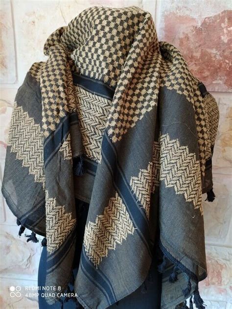 Traditional Palestine Keffiyeh Scarf Kufiya Hatta Made in - Etsy