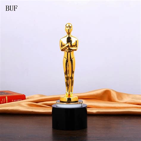 BUF Metal Craft Oscar Replica Trophy Fashion Decorative Figurines ...