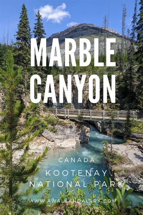 Marble canyon kootenay national park – Artofit