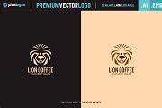 Lion Coffee Logo | Branding & Logo Templates ~ Creative Market