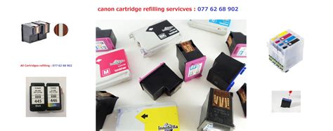 canon cartridge refill - printer repair