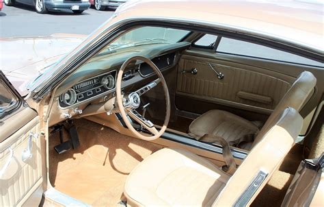 Prairie Bronze Gold 1965 Ford Mustang Fastback - MustangAttitude.com ...