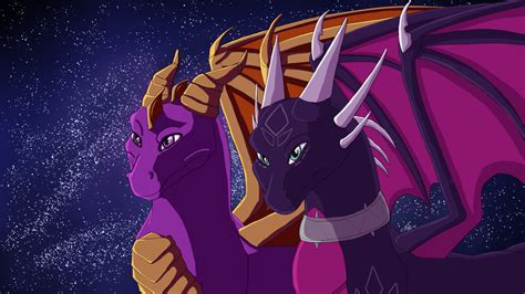 Spyro and Cynder by Sibulibibuli on DeviantArt