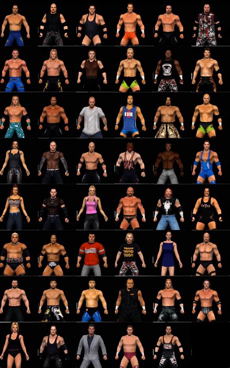 WWE RAW (2002) Roster by yoink17 on DeviantArt