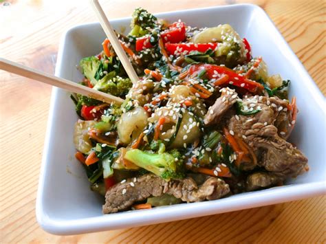 Healthy Flank Steak Stir Fry - Clean Eating - 90/10 Nutrition