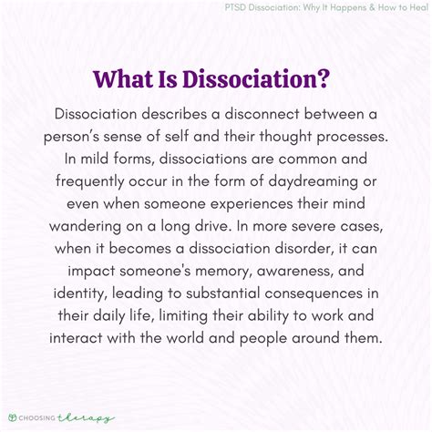 PTSD & Dissociation: What’s the Connection?