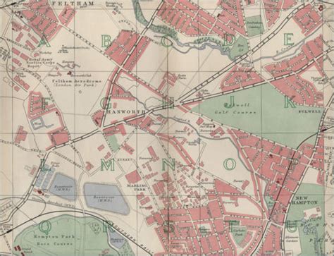 Map of Hanworth, London