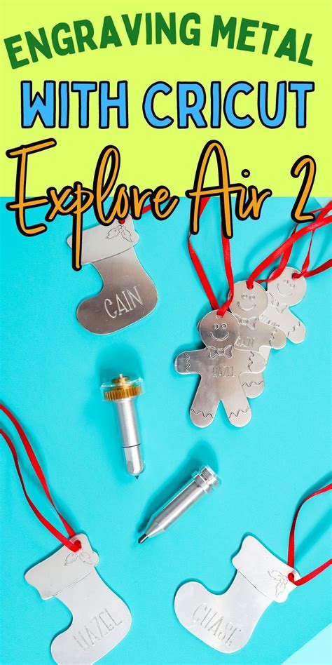 Engraving Metal with Cricut Explore Air 2 (or Cricut Maker) | Cricut, Metal engraving, Diy engraving