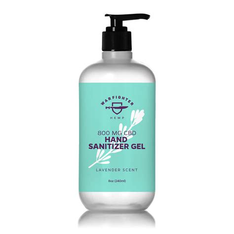 Hand Sanitizer Gel - Warfighter Hemp