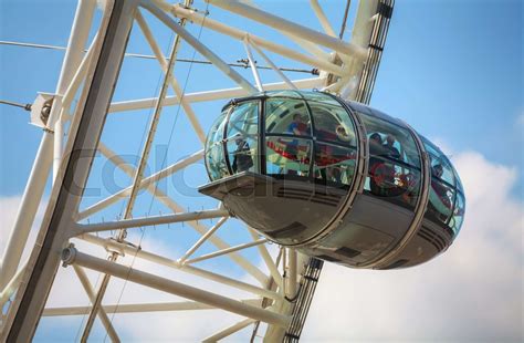 The London Eye Ferris wheel close up in London, UK | Stock image | Colourbox