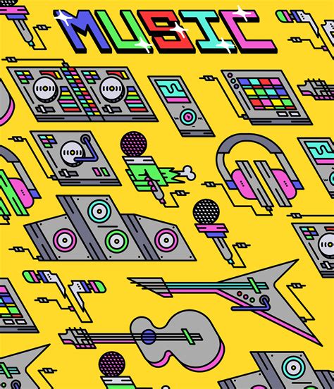 Music Vector Collection - Illustration :: Behance