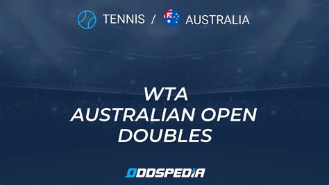 WTA Australian Open Doubles Schedule » Live Scores, Results & Standings