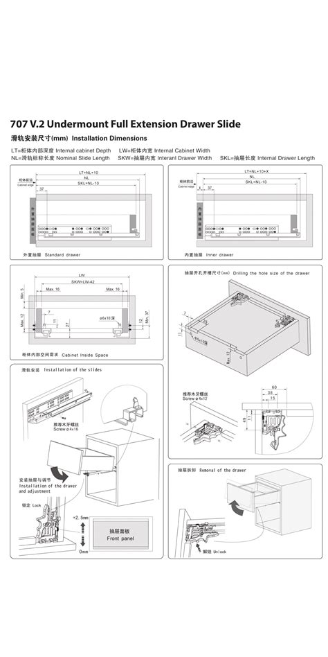 How to Install Undermount Drawer Slide