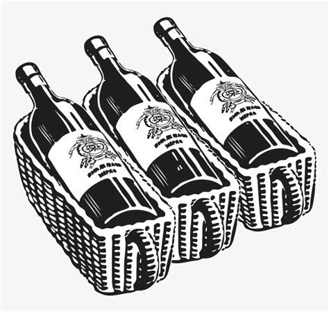 Top more than 71 sketch of wine bottle super hot - seven.edu.vn
