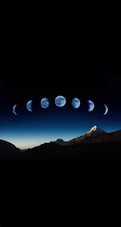 Moon Phases Wallpapers - Top Free Moon Phases Backgrounds - WallpaperAccess