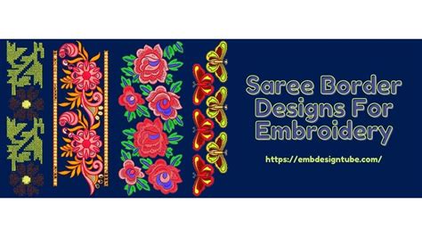 Saree Border Designs For Embroidery