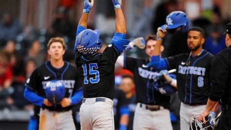 Kentucky baseball team takes eight-game winning streak into first SEC ...