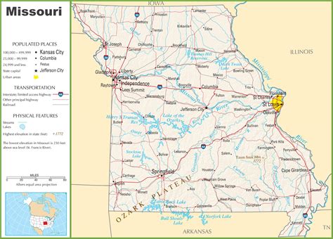 Missouri Road Conditions Map - United States Map