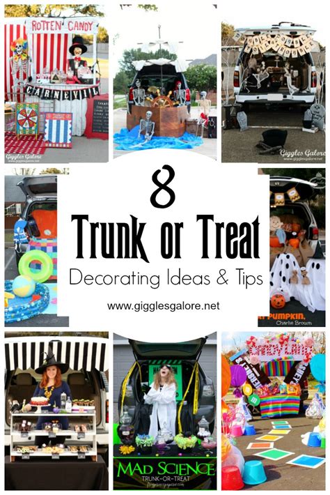 Trunk or Treat Decorating Ideas & Tips - Giggles Galore