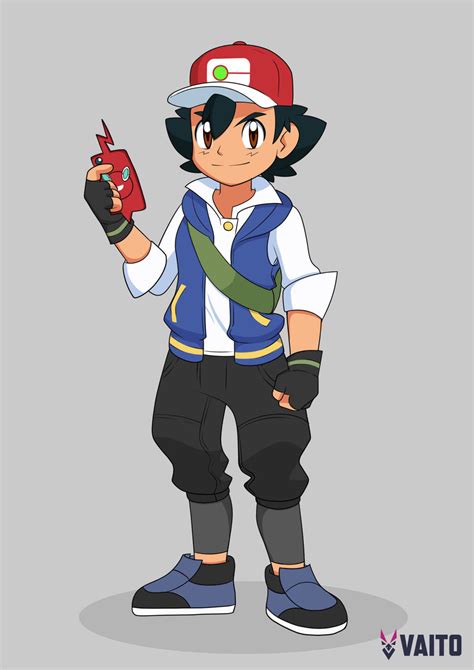 Ash Ketchum Galar Outfit by Vaito by ikuVaito on DeviantArt