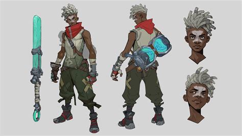 Hicham Habchi - Ekko Character Concept & Art Direction - Project L