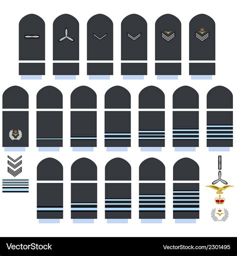 Royal Air Force insignia Royalty Free Vector Image