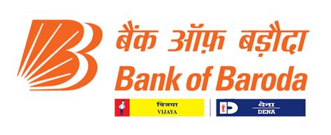 Bank of Baroda logo full horizontal transparent PNG - StickPNG